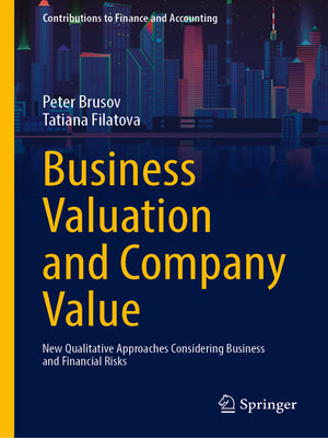 cover image of Business Valuation and Company Value